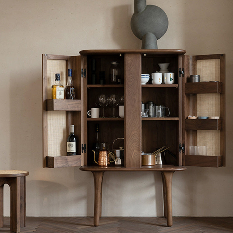 Rectangle Storage Cabinet Solid Wood Standard Cabinet with Doors Clearhalo 'Cabinets & Chests' 'cabinets_chests' 'furn' 'furn_cabinets_chests' 'Furniture' 'Living Room Furniture' 6568308