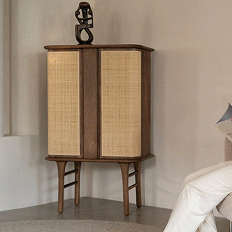 Rectangle Storage Cabinet Solid Wood Standard Cabinet with Doors Clearhalo 'Cabinets & Chests' 'cabinets_chests' 'furn' 'furn_cabinets_chests' 'Furniture' 'Living Room Furniture' 6568318