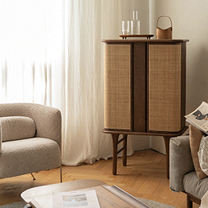 Rectangle Storage Cabinet Solid Wood Standard Cabinet with Doors Clearhalo 'Cabinets & Chests' 'cabinets_chests' 'furn' 'furn_cabinets_chests' 'Furniture' 'Living Room Furniture' 6568319