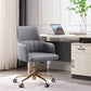 Modern Fixed Arms Desk Chair Adjustable Seat Height Office Chair with Wheels Clearhalo 'furn' 'furn_office_chair' 'Furniture' 'Office Chairs' 'Office Furniture' 'office_chair' 6569328