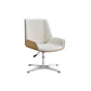 Slide Modern Desk Chair Adjustable Seat Height Office Chair with Wheels Clearhalo 'furn' 'furn_office_chair' 'Furniture' 'Office Chairs' 'Office Furniture' 'office_chair' 6569352