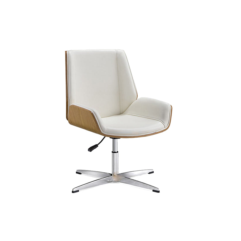 Slide Modern Desk Chair Adjustable Seat Height Office Chair with Wheels Clearhalo 'furn' 'furn_office_chair' 'Furniture' 'Office Chairs' 'Office Furniture' 'office_chair' 6569352