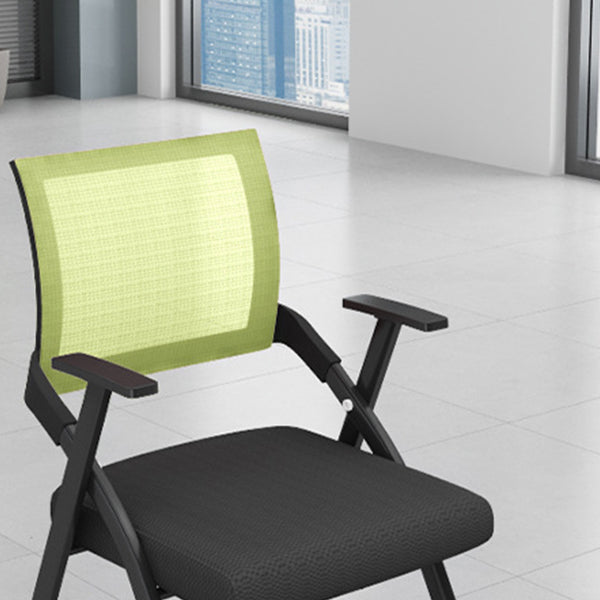 Contemporary Arms Included Conference Chair Mesh-back Chair for Office Clearhalo 'furn' 'furn_office_chair' 'Furniture' 'Office Chairs' 'Office Furniture' 'office_chair' 6569395