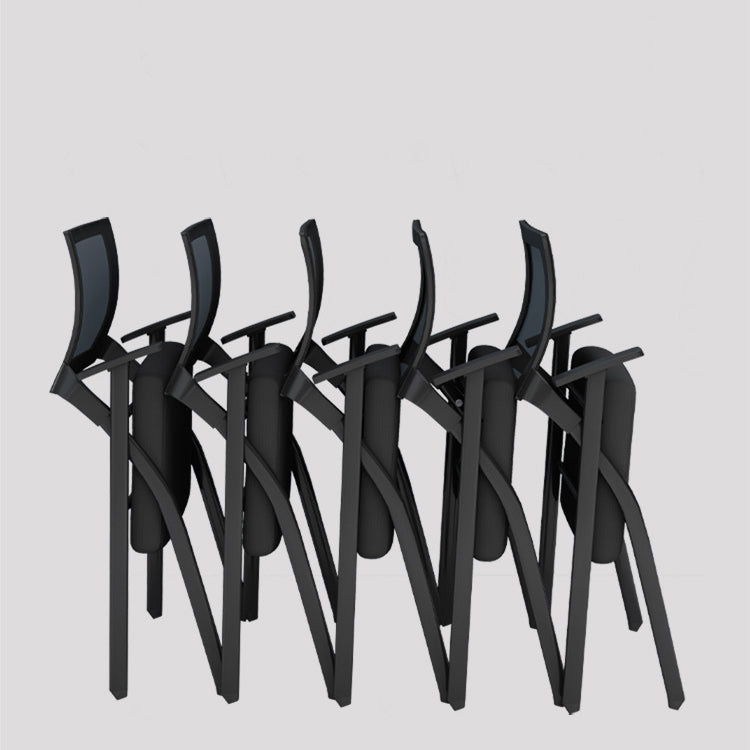 Contemporary Arms Included Conference Chair Mesh-back Chair for Office Clearhalo 'furn' 'furn_office_chair' 'Furniture' 'Office Chairs' 'Office Furniture' 'office_chair' 6569396