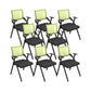 Contemporary Arms Included Conference Chair Mesh-back Chair for Office Green Without Writing Pad 8 Piece Set Clearhalo 'furn' 'furn_office_chair' 'Furniture' 'Office Chairs' 'Office Furniture' 'office_chair' 6569397