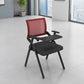 Contemporary Arms Included Conference Chair Mesh-back Chair for Office Red With Writing Pad 1 Piece Clearhalo 'furn' 'furn_office_chair' 'Furniture' 'Office Chairs' 'Office Furniture' 'office_chair' 6569401