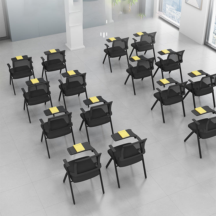 Contemporary Arms Included Conference Chair Mesh-back Chair for Office Clearhalo 'furn' 'furn_office_chair' 'Furniture' 'Office Chairs' 'Office Furniture' 'office_chair' 6569406