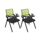 Contemporary Arms Included Conference Chair Mesh-back Chair for Office Green With Writing Pad 2 Piece Set Clearhalo 'furn' 'furn_office_chair' 'Furniture' 'Office Chairs' 'Office Furniture' 'office_chair' 6569429
