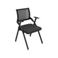 Contemporary Arms Included Conference Chair Mesh-back Chair for Office Black Without Writing Pad 1 Piece Clearhalo 'furn' 'furn_office_chair' 'Furniture' 'Office Chairs' 'Office Furniture' 'office_chair' 6569433