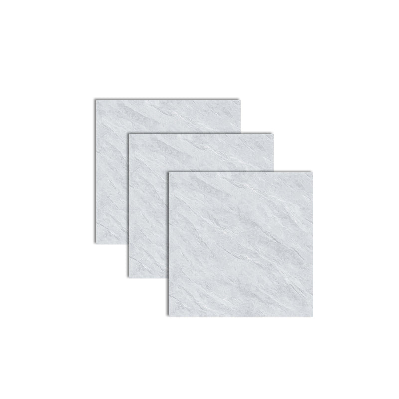 31.5" X 31.5" Square Floor Tile Straight Edge Glazed Design Floor Tile Grey