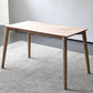 Mid-Century Modern Stone Dining Table Rectangle Dining Table with Solid Wood Legs Clearhalo 'Dining Tables & Seating' 'Dining Tables' 'dining_table' 'furn' 'furn_dining_table' 'Furniture' 'Kitchen & Dining Furniture' 6569720