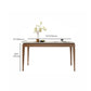 Rectangle Stone Top Dining Table Mid-Century Dining Table for Dining Room Clearhalo 'Dining Tables & Seating' 'Dining Tables' 'dining_table' 'furn' 'furn_dining_table' 'Furniture' 'Kitchen & Dining Furniture' 6569795