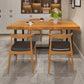 Industrial Brown Dining Table Indoor Rectangle Dinette Table with Metal Frame Clearhalo 'Dining Tables & Seating' 'Dining Tables' 'dining_table' 'furn' 'furn_dining_table' 'Furniture' 'Kitchen & Dining Furniture' 6569870