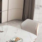 Glam Style Dining Sintered Stone Table Dining Rectangle Table for Home Use Clearhalo 'Dining Tables & Seating' 'Dining Tables' 'dining_table' 'furn' 'furn_dining_table' 'Furniture' 'Kitchen & Dining Furniture' 6569998