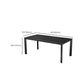 Industrial Dining Sintered Stone Table Dining Rectangle Table with Metal Legs for Home Clearhalo 'Dining Tables & Seating' 'Dining Tables' 'dining_table' 'furn' 'furn_dining_table' 'Furniture' 'Kitchen & Dining Furniture' 6570091