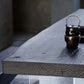 Moderne dubbele voetstuk eettafel houten tafel voor eetkamer