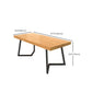Modern Double Pedestal Dining Table Pine Wood Table for Dining Room Cafe Clearhalo 'Dining Tables & Seating' 'Dining Tables' 'dining_table' 'furn' 'furn_dining_table' 'Furniture' 'Kitchen & Dining Furniture' 6570176