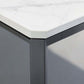 Industrial Style Dining Sintered Stone Table Dining Rectangle Table with Metal Legs Clearhalo 'Dining Tables & Seating' 'Dining Tables' 'dining_table' 'furn' 'furn_dining_table' 'Furniture' 'Kitchen & Dining Furniture' 6570196