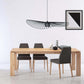 Moderne eettafel met 4 poten, grenenhouten tafel voor eetkamer