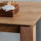Moderne eettafel met 4 poten, grenenhouten tafel voor eetkamer