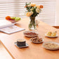 Modern Double Pedestal Dining Table Wood Table for Dining Room Kitchen Clearhalo 'Dining Tables & Seating' 'Dining Tables' 'dining_table' 'furn' 'furn_dining_table' 'Furniture' 'Kitchen & Dining Furniture' 6570299
