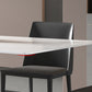 Glam Dining Rectangle Table Sintered Stone Table with Metal Legs for Home Use Clearhalo 'Dining Tables & Seating' 'Dining Tables' 'dining_table' 'furn' 'furn_dining_table' 'Furniture' 'Kitchen & Dining Furniture' 6570361