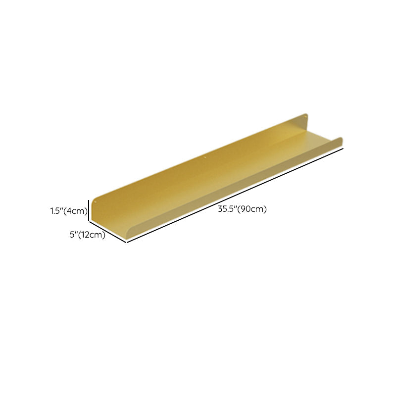 Metaal gesloten achterste boekenkast zwevende glamour muur gemonteerde boekenplank