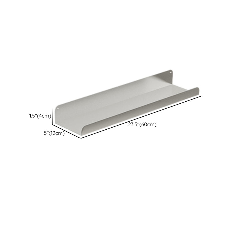 Metaal gesloten achterste boekenkast zwevende glamour muur gemonteerde boekenplank