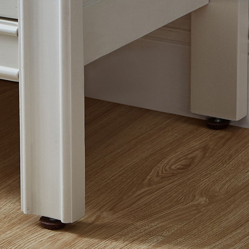 Standard Wooden Bookshelf Closed Back Contemporary Bookcase with Drawers