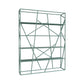 Metal Etagere Bookshelf Scandinavian Open Back Bookcase with Shelves 55.1"L x 11.8"W x 70.9"H Green Clearhalo 'Bookcases' 'furn' 'furn_bookcases' 'Furniture' 'Office Furniture' 6570666