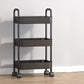 Scandinavian Plastic Bookcase Standard Open Back Bookshelf with Shelves