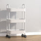 Scandinavian Plastic Bookcase Standard Open Back Bookshelf with Shelves