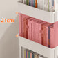 Scandinavian Plastic Bookcase Standard Open Back Bookshelf with Shelves