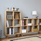 Contemporary Wooden Bookshelf Standard Bookcase with Shelves