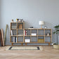 Contemporary Wooden Bookshelf Standard Bookcase with Shelves
