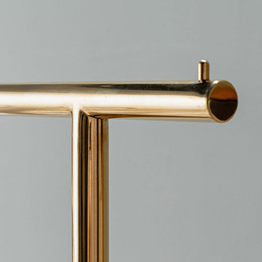 Superbe support de manteau en manteau autonome en acier inoxydable pour le salon