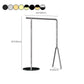 Classic Clothes Hanger Stainless Steel Coat Rack for Bedroom
