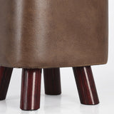 Modern Square Standard Pure Color Water Resistant Standard for Living Room Clearhalo 'furn' 'furn_ottomans_poufs' 'Furniture' 'Living Room Furniture' 'Ottomans & Poufs' 'ottomans_poufs' 6572330