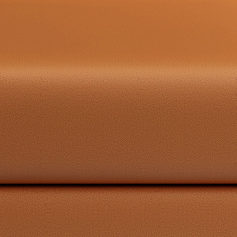 Rectangular Contemporary Ottoman Leather Foot Stool with Black Legs Clearhalo 'furn' 'furn_ottomans_poufs' 'Furniture' 'Living Room Furniture' 'Ottomans & Poufs' 'ottomans_poufs' 6572369