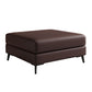 Rectangular Contemporary Ottoman Leather Foot Stool with Black Legs Clearhalo 'furn' 'furn_ottomans_poufs' 'Furniture' 'Living Room Furniture' 'Ottomans & Poufs' 'ottomans_poufs' 6572377