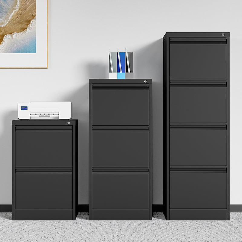 Zeitgenössischer Stil Dateischrank Metall Vertikaler Aktingschrank für Home Office
