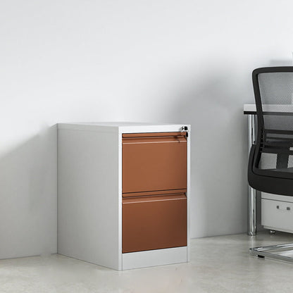 Zeitgenössischer Stil Dateischrank Metall Vertikaler Aktingschrank für Home Office
