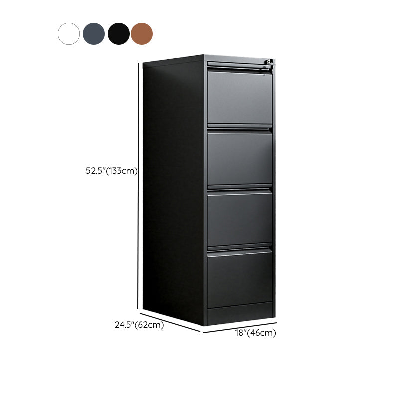 Zeitgenössischer Stil Dateischrank Metall Vertikaler Aktingschrank für Home Office