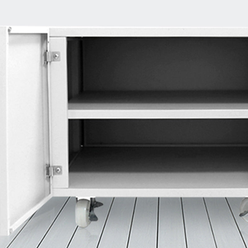 Modern Gabinet Steel Storage Impresora de presente Archivo con ruedas
