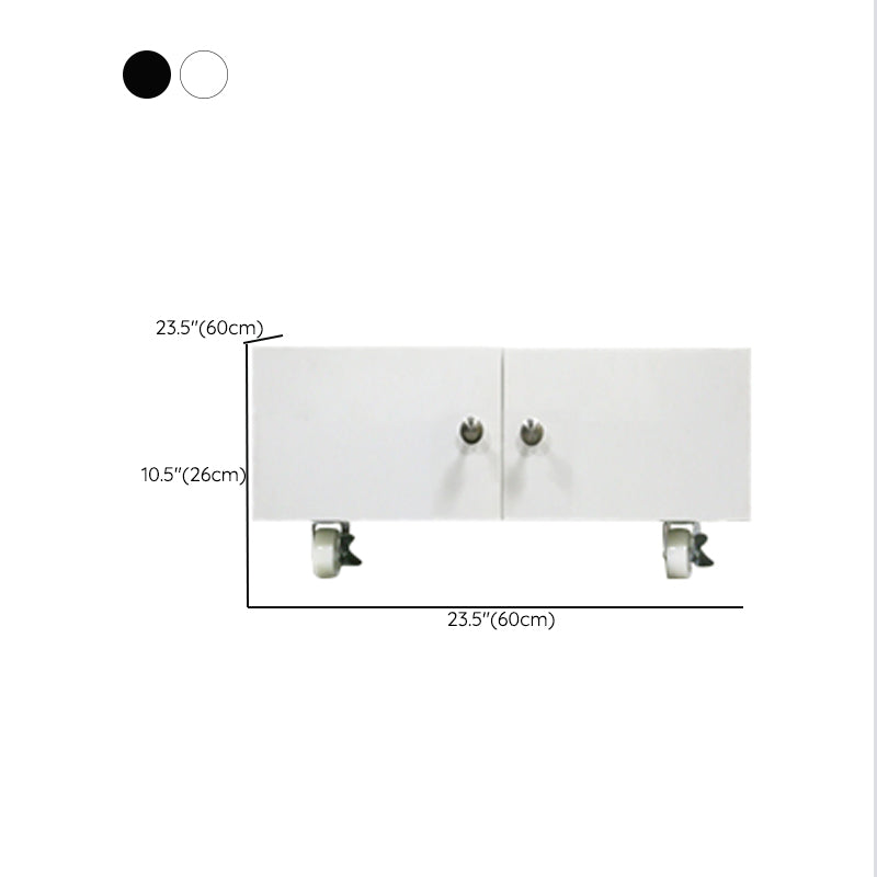 Modern Gabinet Steel Storage Impresora de presente Archivo con ruedas