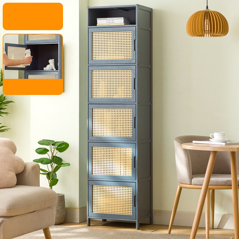 Modern Accent Cabinet with Doors and Straight Legs for Living Room 5 1 Plastic & Acrylic Clearhalo 'Cabinets & Chests' 'cabinets_chests' 'furn' 'furn_cabinets_chests' 'Furniture' 'Living Room Furniture' 6574336