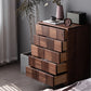 37.40" Tall Wood Accent Cabinet 5-Drawer Rectangular Accent Chest Clearhalo 'Cabinets & Chests' 'cabinets_chests' 'furn' 'furn_cabinets_chests' 'Furniture' 'Living Room Furniture' 6574387