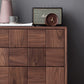 37.40" Tall Wood Accent Cabinet 5-Drawer Rectangular Accent Chest Clearhalo 'Cabinets & Chests' 'cabinets_chests' 'furn' 'furn_cabinets_chests' 'Furniture' 'Living Room Furniture' 6574392