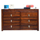Dark Brown Drawers Chest Solid Wood Accent Chest for Living Roo 6 Clearhalo 'Cabinets & Chests' 'cabinets_chests' 'furn' 'furn_cabinets_chests' 'Furniture' 'Living Room Furniture' 6574401