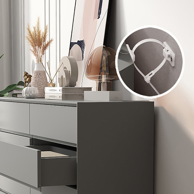 Contemporary Accent Chest with Drawers and Straight Legs Rectangle Chest Clearhalo 'Cabinets & Chests' 'cabinets_chests' 'furn' 'furn_cabinets_chests' 'Furniture' 'Living Room Furniture' 6574427